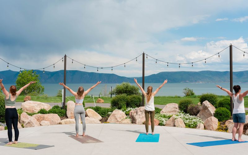 Sunrise Yoga by the Lake