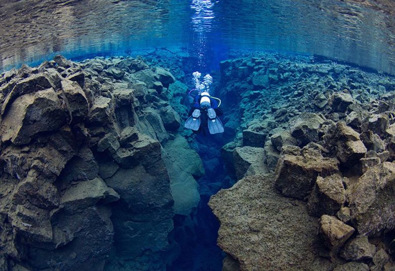 Hidden Gem: Silfra Fissure, Iceland