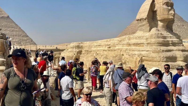 Tourist Trap: The Pyramids of Giza, Egypt