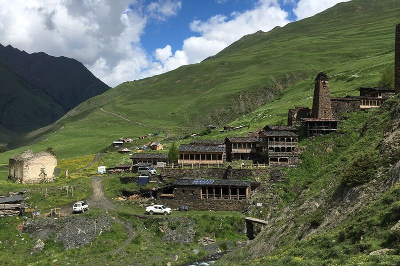 Isolated Mountain Village