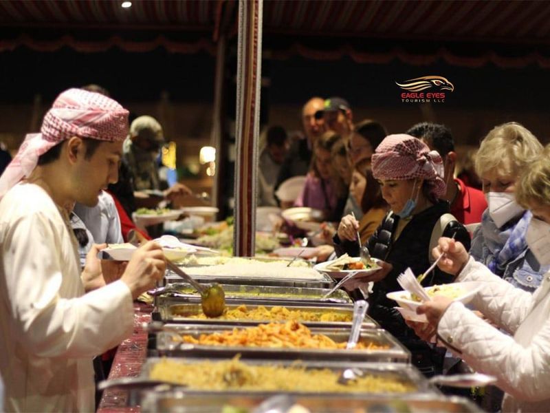 Tourist-Filled Buffet
