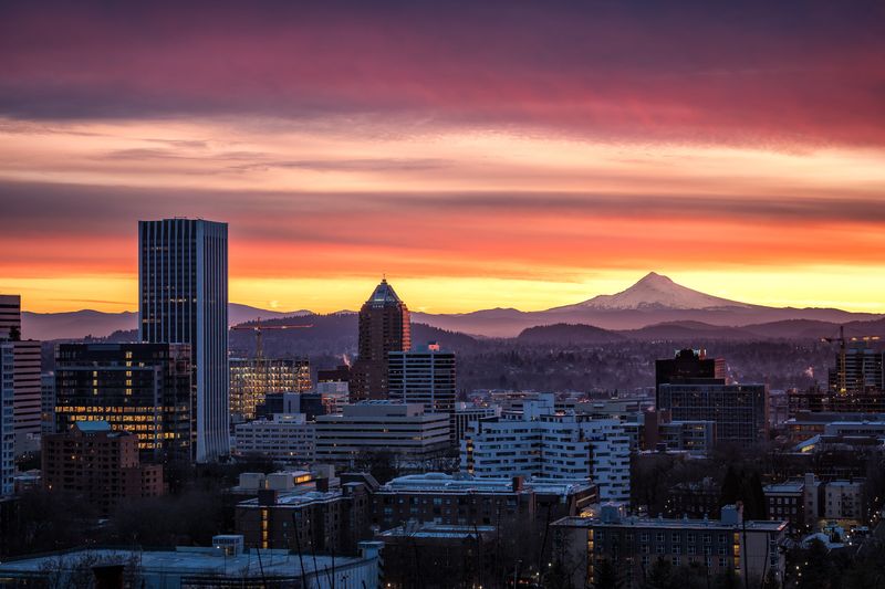 Picturesque Portland, Oregon