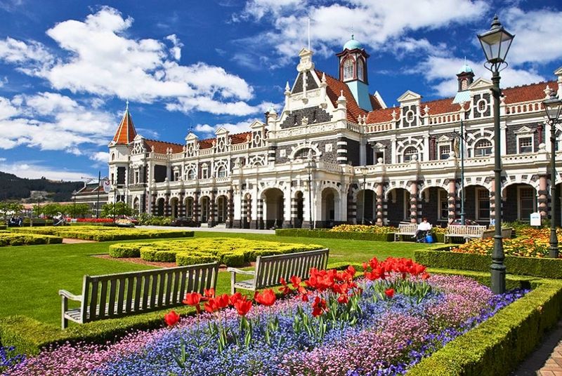 Dunedin Railway Station, Dunedin, New Zealand