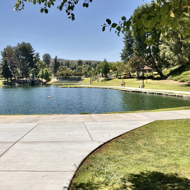 The Serene Riverside Park