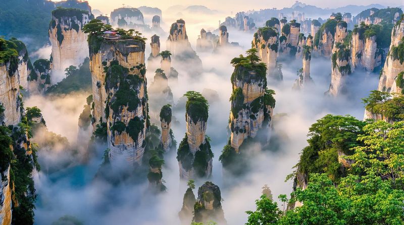Zhangjiajie's Avatar Mountains
