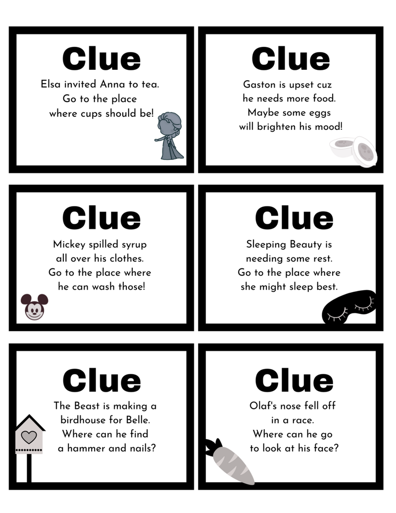 Engage in a Disney Scavenger Hunt