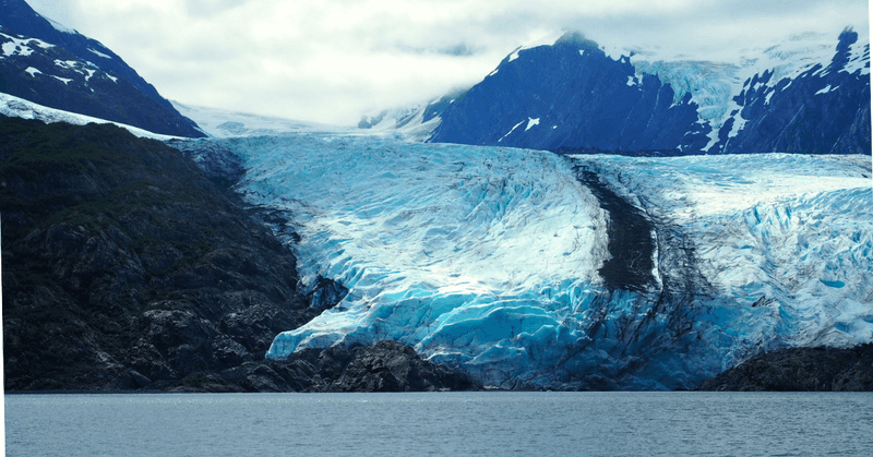 Frozen Glacial Pass, Alaska