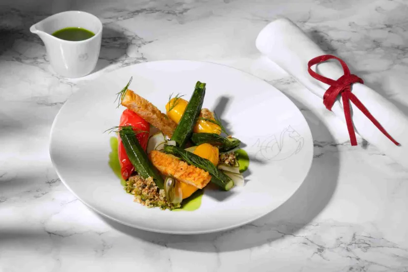 Air France's Gourmet Meals