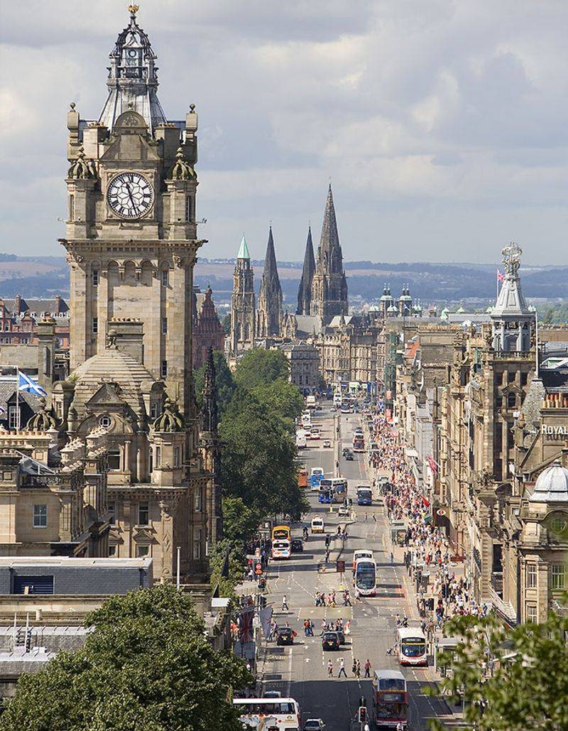 Princes Street, Edinburgh, Scotland