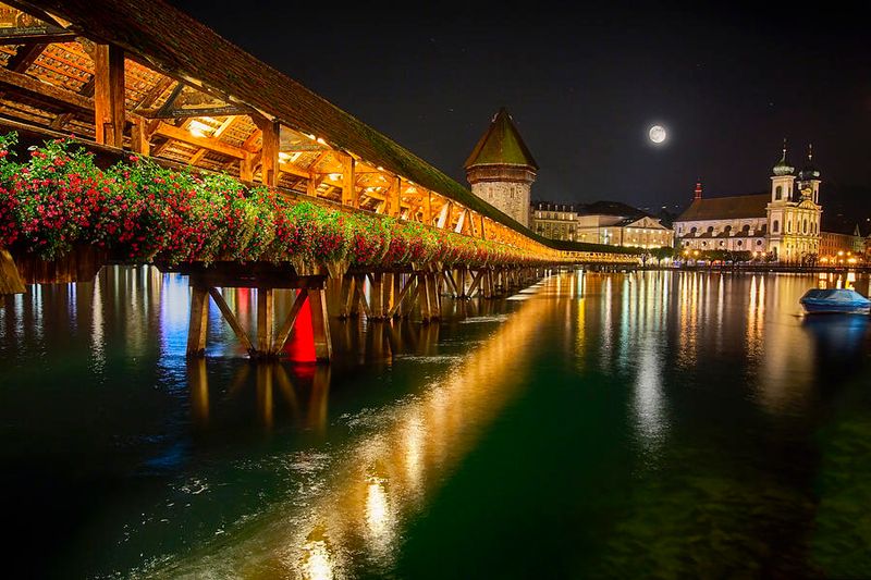 Chapel Bridge, Switzerland