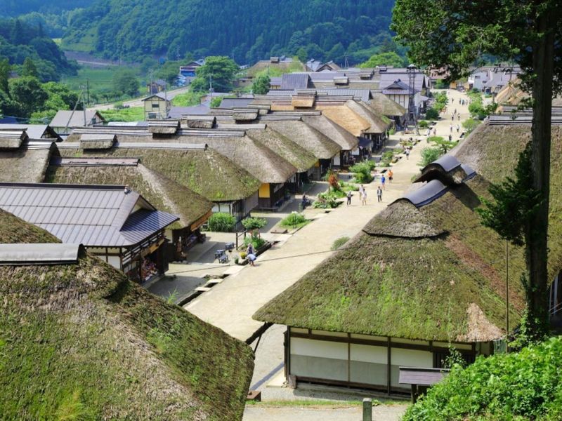 Ouchi-juku's Thatched Harmony