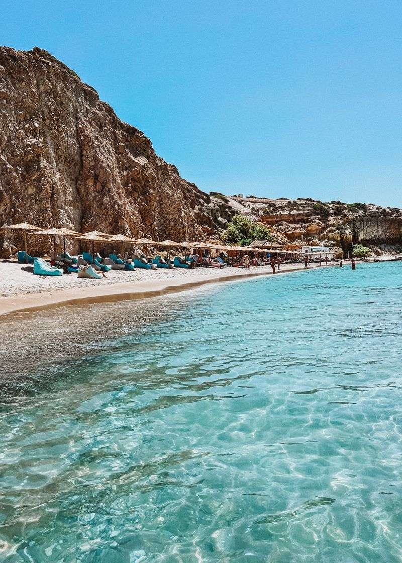 Milos Beach, Greece