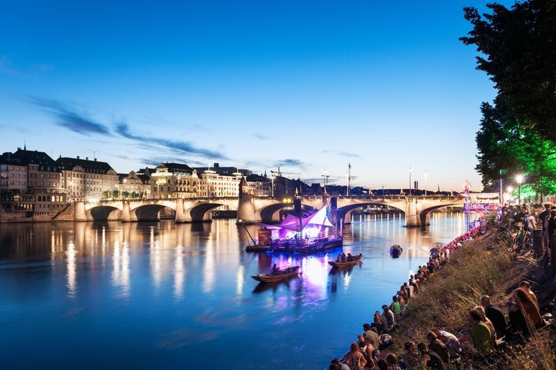 Basel's Riverfront Art Walk