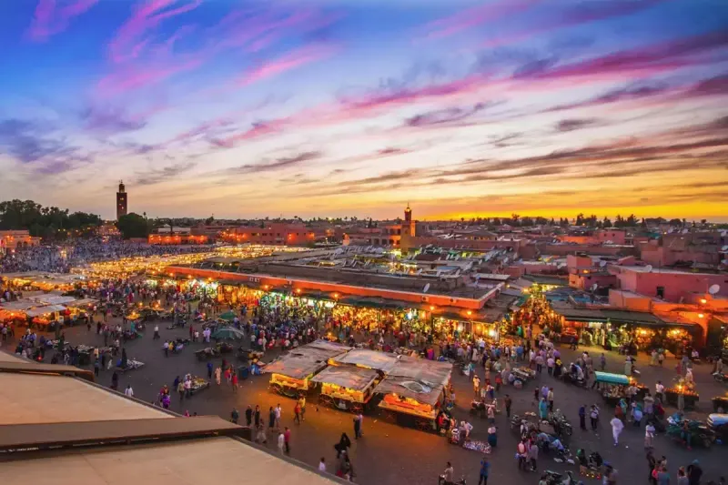 Jemaa el-Fnaa, Marrakech, Morocco