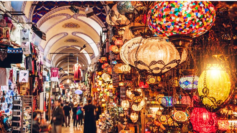 Istanbul's Grand Bazaar Trinkets