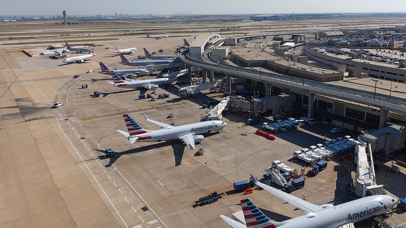 American Airlines' Efficiency at DFW