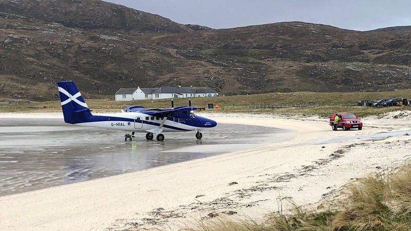 Barra Airport, Scotland