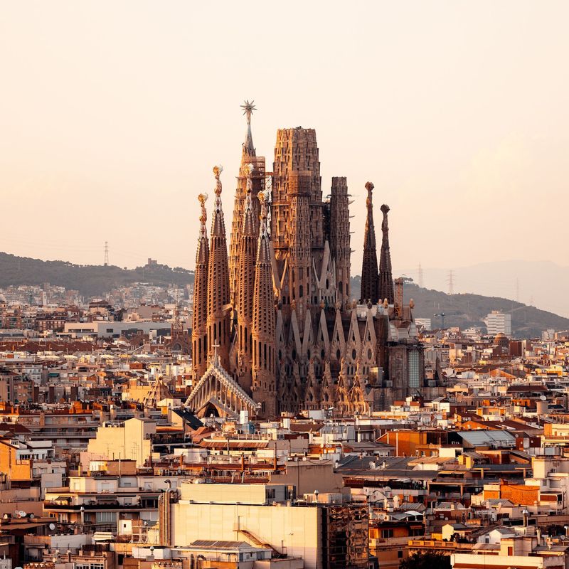 La Sagrada Familia, Barcelona, Spain