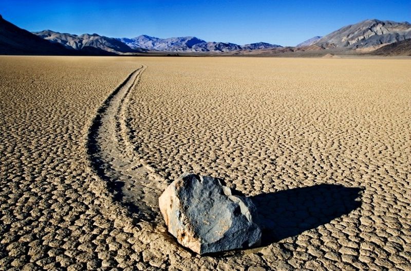 The Sailing Stones of Death Valley