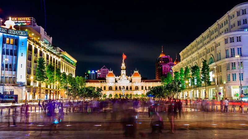 Nguyen Hue Walking Street, Ho Chi Minh City