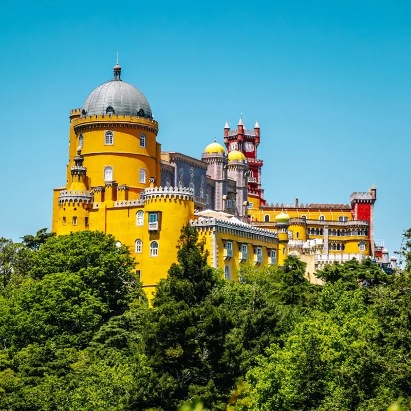 Quaint Town of Sintra, Portugal