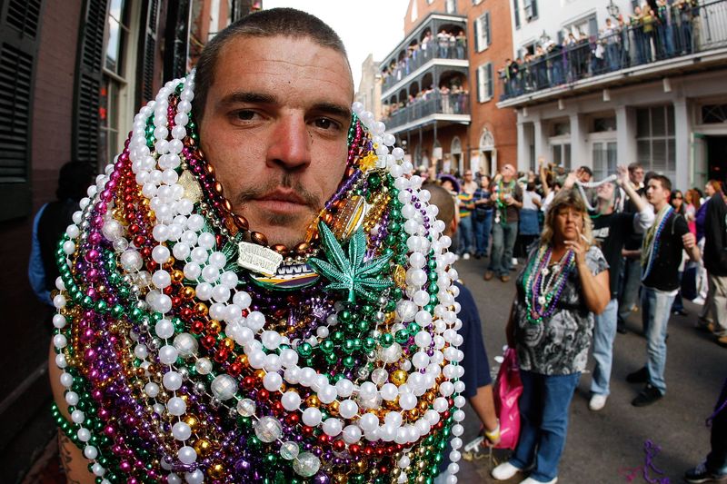 New Orleans Bourbon Street Beads