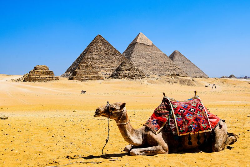 Pyramids of Giza, Egypt
