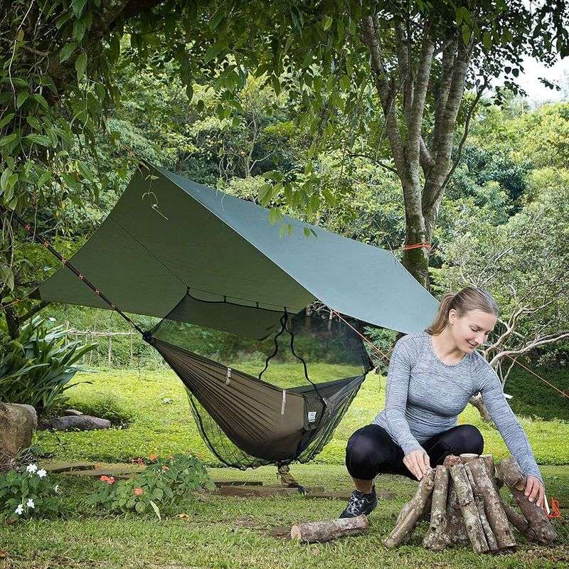 Portable Hammock Setup