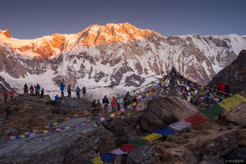 Annapurna's Sunrise Splendor