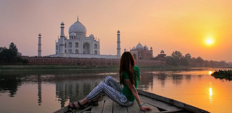 The Taj Mahal, India