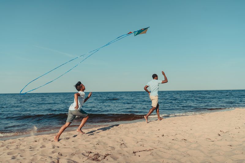 Beach Kite Flying