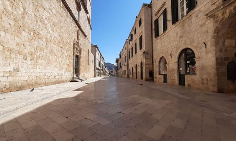 Roaming the Empty Streets of Dubrovnik