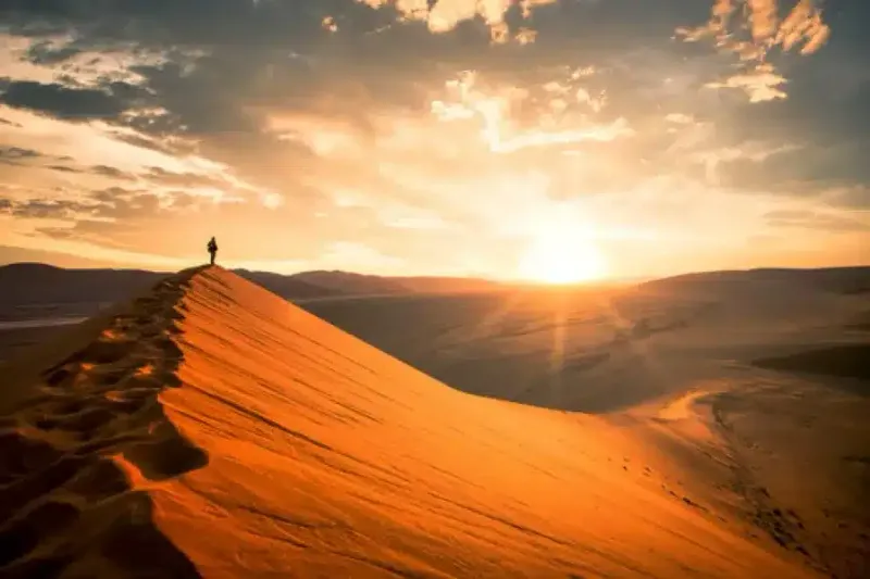 Golden Dunes, Morocco