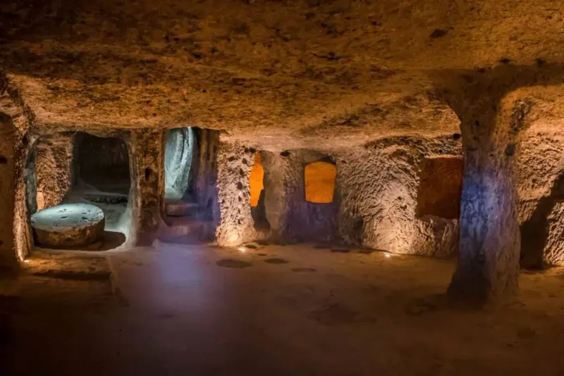 Turkey's Cappadocia Underground Cities