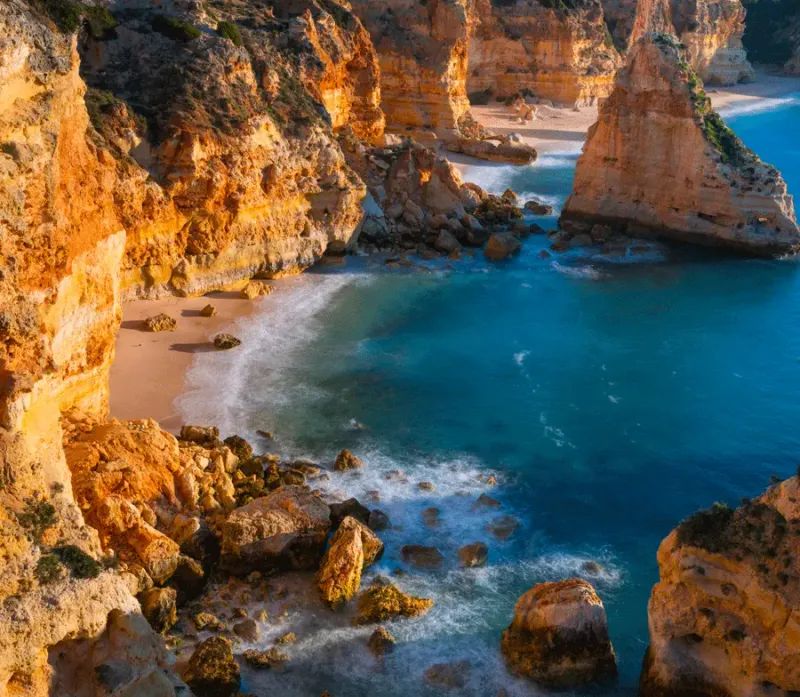 Praia da Marinha, Portugal