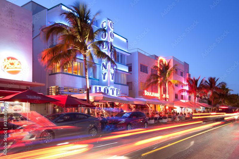 Ocean Drive, Miami, USA