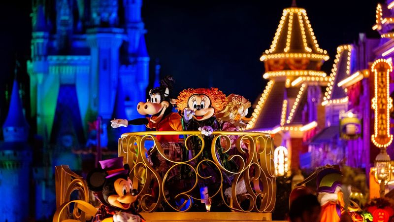 End the Day with a Magical Parade or Show