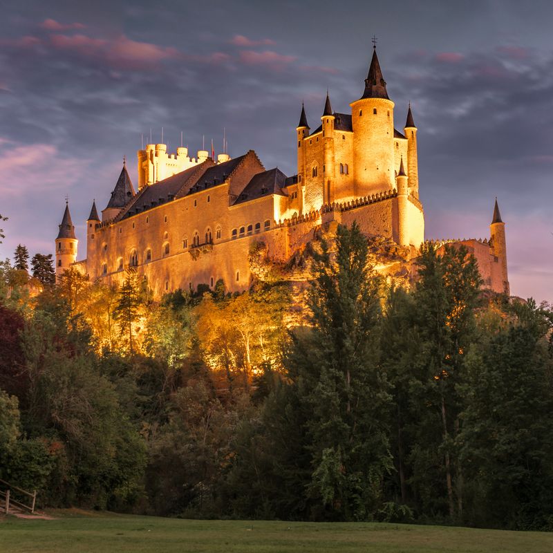 The Alcázar of Segovia, Spain