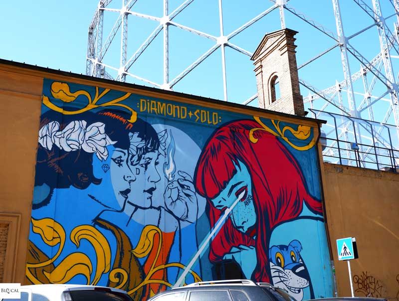 Ostiense Street Art: Urban Canvases