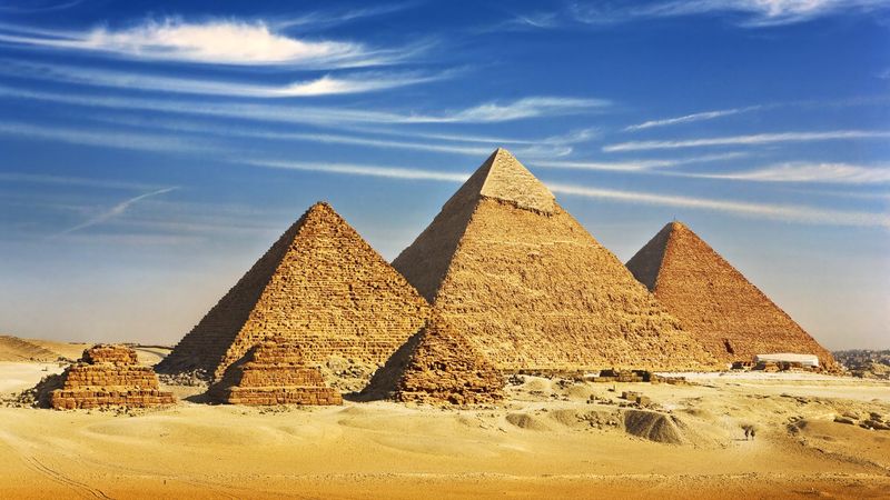 Pyramids of Giza, Egypt