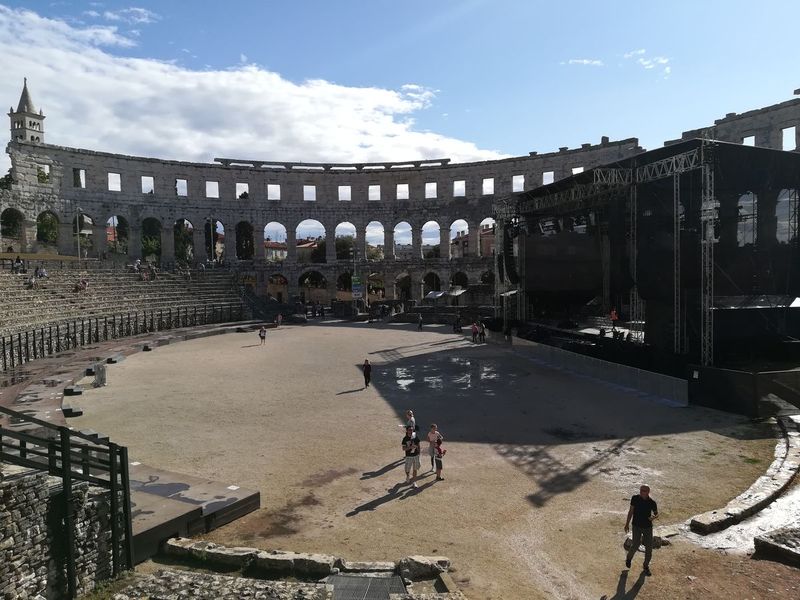 Lonely Monuments of Pula Arena