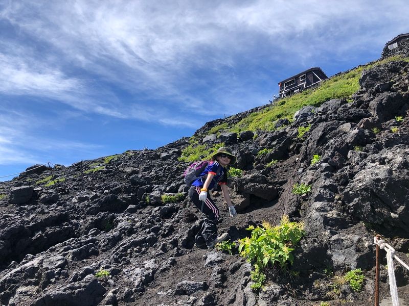 Mount Fuji's Summit Trails