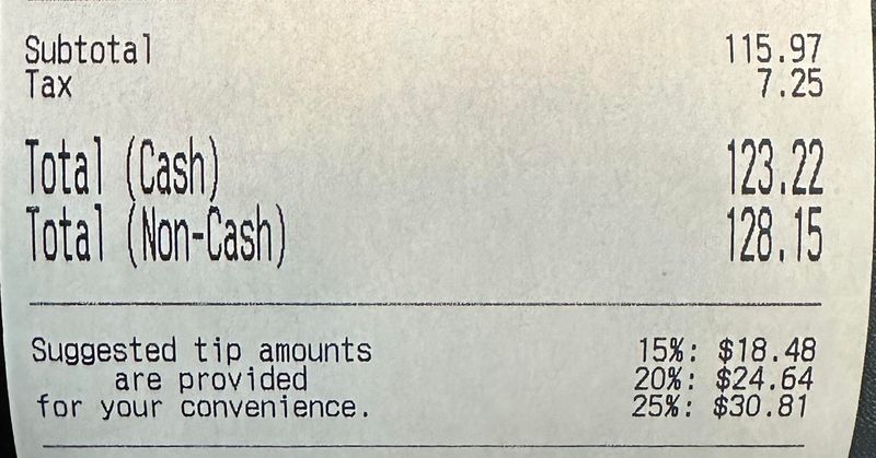 Hidden Restaurant Charges