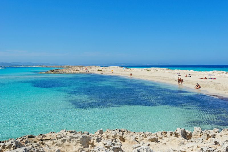 Playa de Ses Illetes, Spain