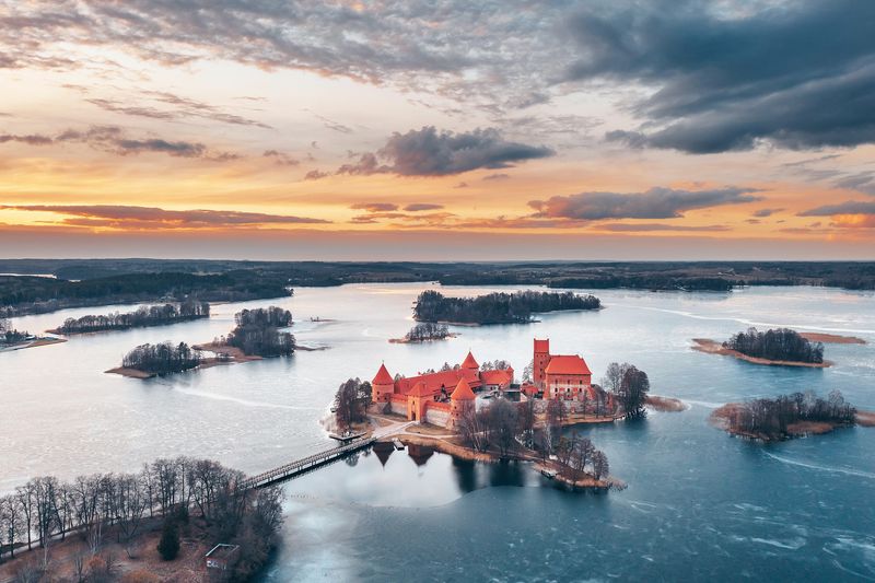 Trakai Island Castle, Lithuania