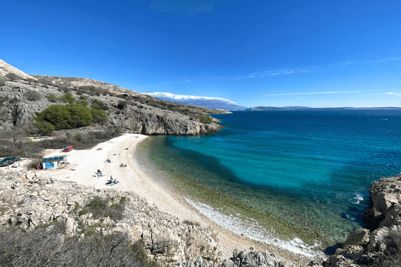 Stara Baska Beach, Krk Island