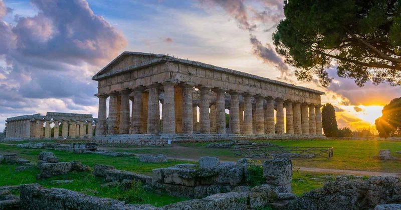 Pyramid of Paestum, Italy