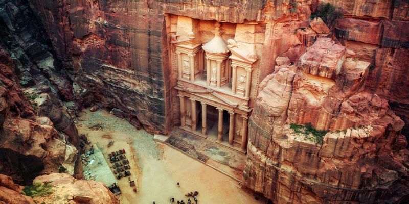 Exploring the Ruins of Petra, Jordan