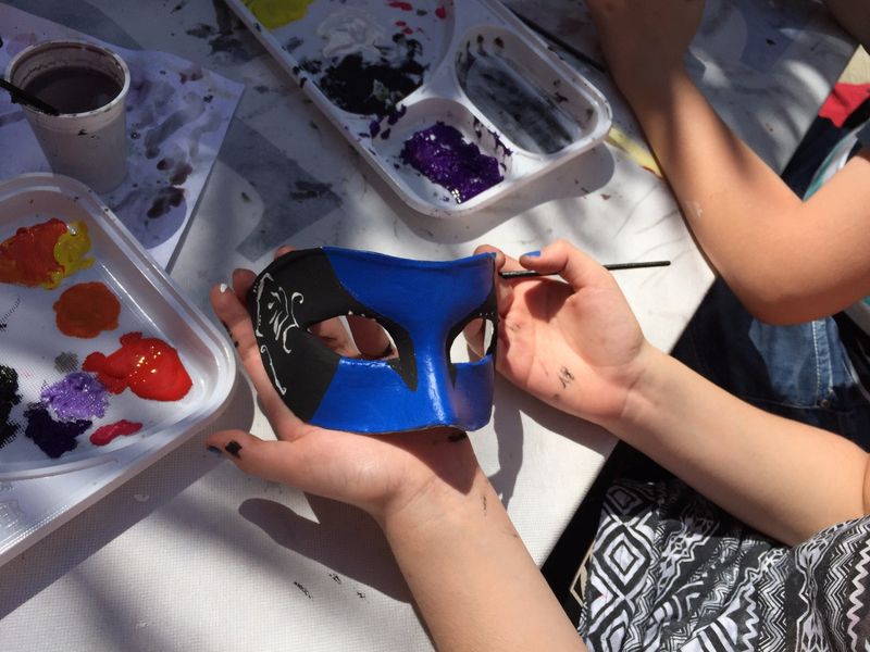 Participate in a Venetian Mask Painting Class
