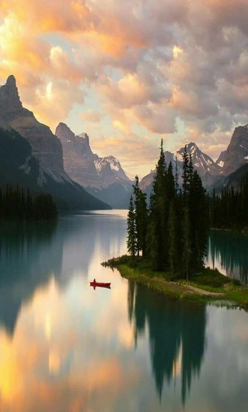 Mountain Lake Reflection